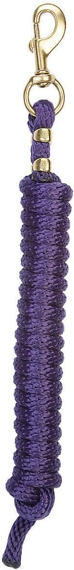 Weaver Equine Performance Lead Rope, Long Horse Lead Rope with Quick Halter Attachment, Soft Comfort Grip, Barn Horse Tack for Daily Use & Showing
