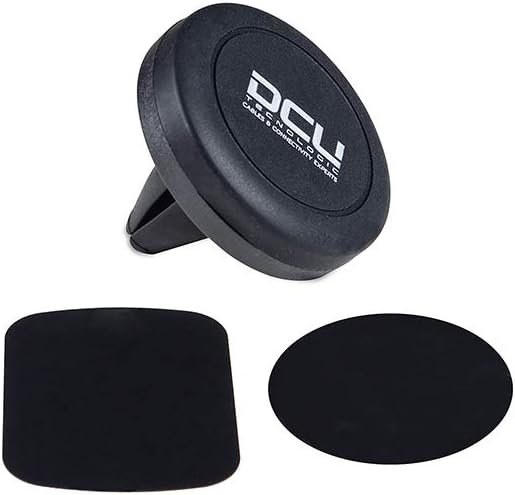 DCU TECNOLOGIC | Magnetic Phone Holder | Magnetic Car Mount | Black