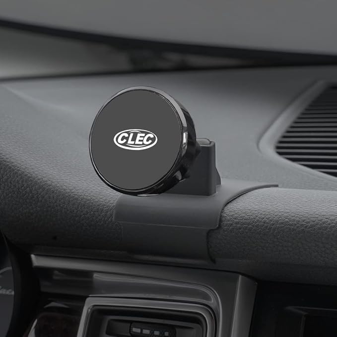 BEERTE Car Phone Holder fit for Porsche Macan 2015-2025 and Porsche Cayenne 2019-2023,Strong Magnetic Phone Mount Rotatable Adjustable Safe Convenient Phone Navigation for 4-7 inch Smartphone
