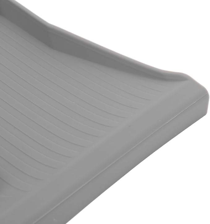 Center Console Charging Mat Crafted from Silicone Easy to Slip Phone Charging Pad Grey Color Car Interior Accessories W240004613 for Convenient Use