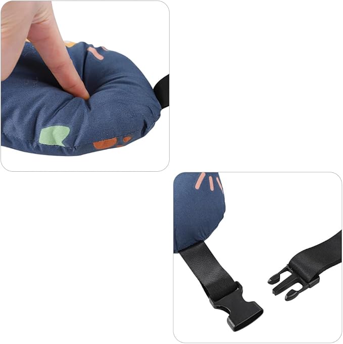 Car Travel Pillow for Kids Adults X-Shaped Car Sleeping Head Support Soft Neck Pillow Head and Body Support Travel Pillow Cushion for Car Seat Pillow Car Aircraft Travel Pillow Headrest for Road Trips