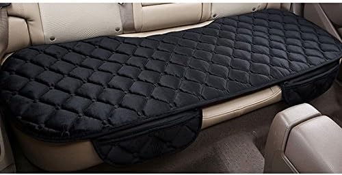 Sedeta Silk Velvet Auto Car Vehicle Long Rear Seat Chair Cover Protective Cushion Mat pad for Baby, SUV, Skin-Friendly c