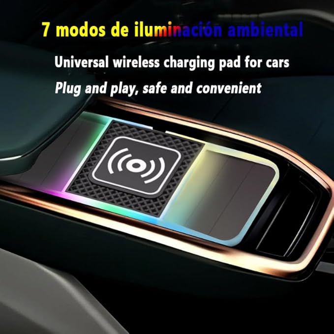 Car Charger for Jeep Wrangler 4xe/Grand Cherokee 4xe, 20W Fast Charging Pad, Type C/USB, Non-Slip Phone Charger Pad, Charger Mount Adapter, Car Accessories,30cm Cable USB Plug