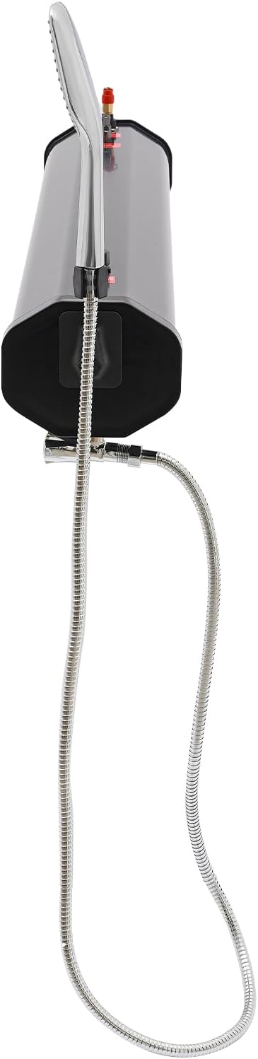 Pressurized Water Tank for Camping Shower,Portable Camping Showerhead Handheld with Storage Bag, Roof Rack Shower for Hiking, Car wash, Pet Cleaning, Beach Vacations