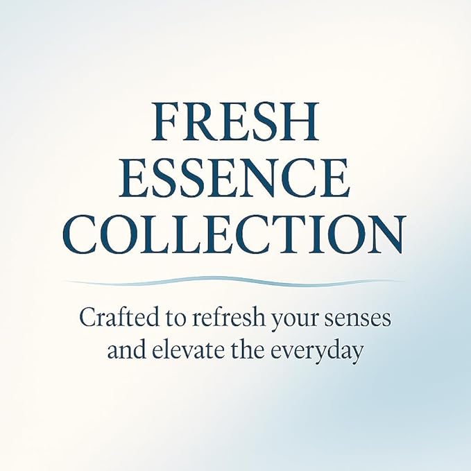 Smart Car Air Freshener: Revolutionary Smart Car Diffuser Vent Clip with 3 Exclusive 10 ml Fragrances (Black (Fresh Essence Collection))