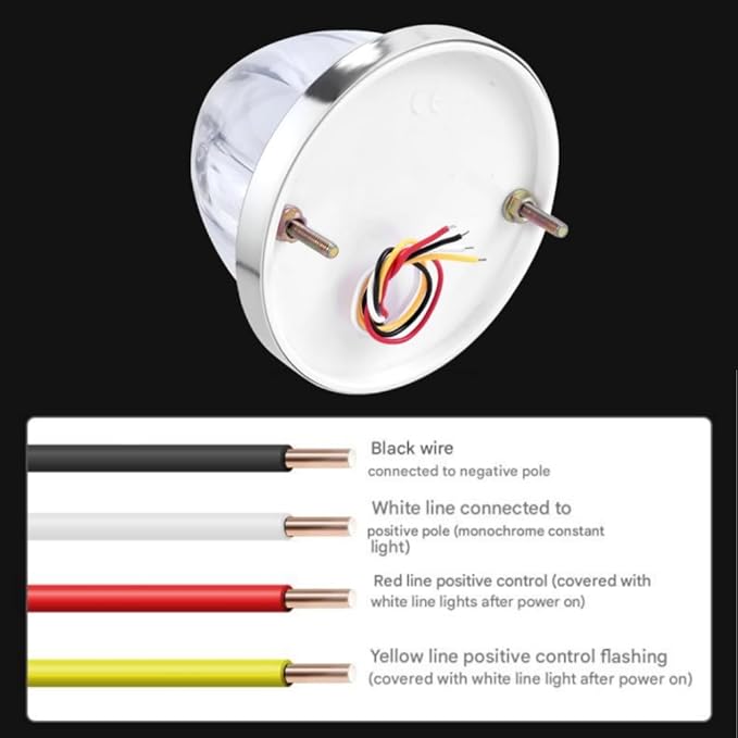 2PCS Dual Revolution LED Watermelon Lights with Bracket, Semi Truck Marker Lights with 3 Color Modes, Super Bright Star Watermelon LED Lights, Universal Underglow Lights for Trucks (Red and Blue)