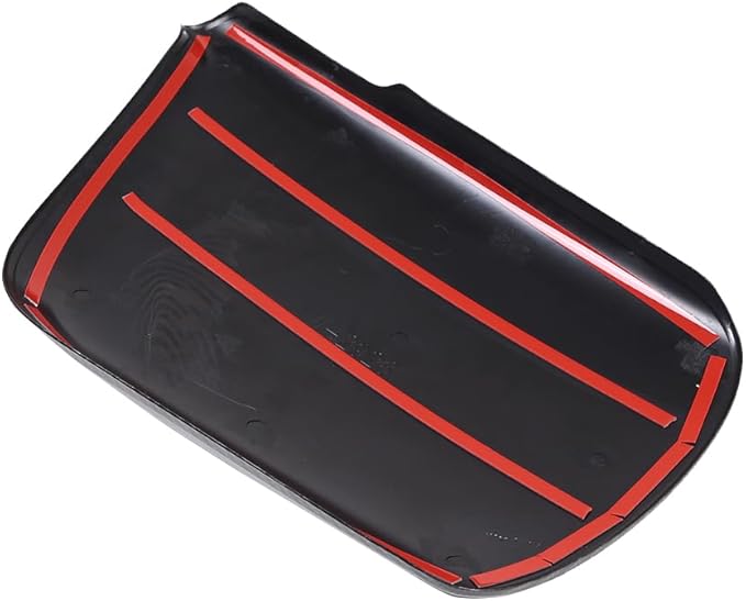 Car Center Console Pad for Chevrolet Corvette C7 2014-2019 Car Armrest Cover Leather Cushion Waterproof Car Armrest Seat Box Protector Accessories (ABS-Carbon Fiber)