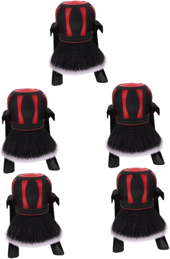 GLEAVI 5pcs Car Vent Detailing Brush Multifunctional Soft Bristle Cleaner for Car Interior and Includes Stable Stand Ergonomic Grip and Stylish Design for Effortless Cleaning