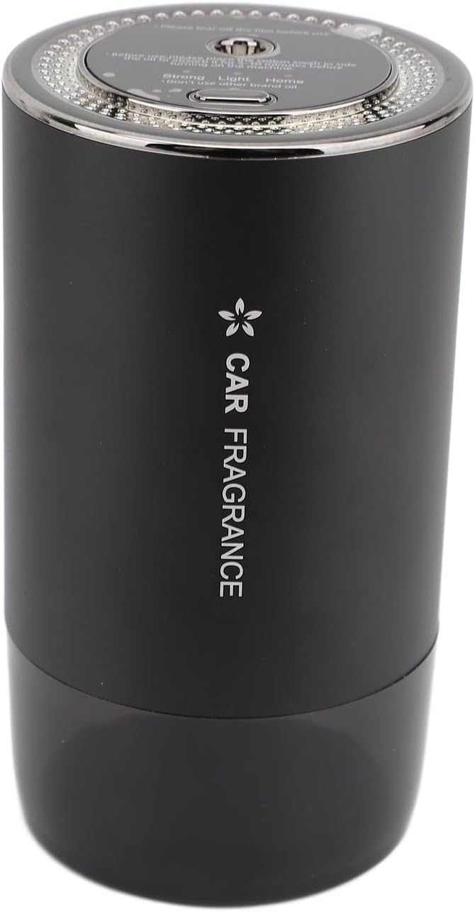 Tbest Car Aromatherapy Diffuser Large Capacity Odor Removal 3 Mist Modes Aluminum Alloy for Bedroom Home Office