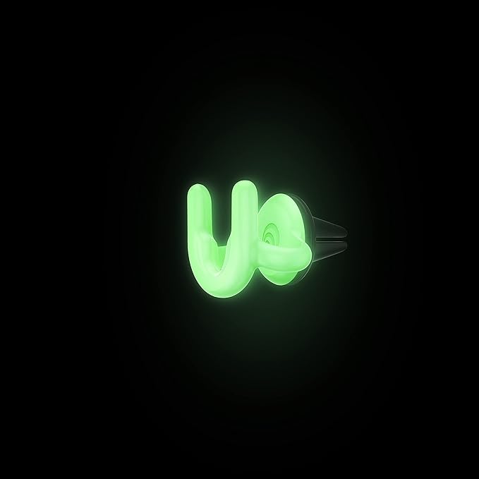 PopSockets Car Phone Mount, Vent Mount, Fun - Glow in the Dark