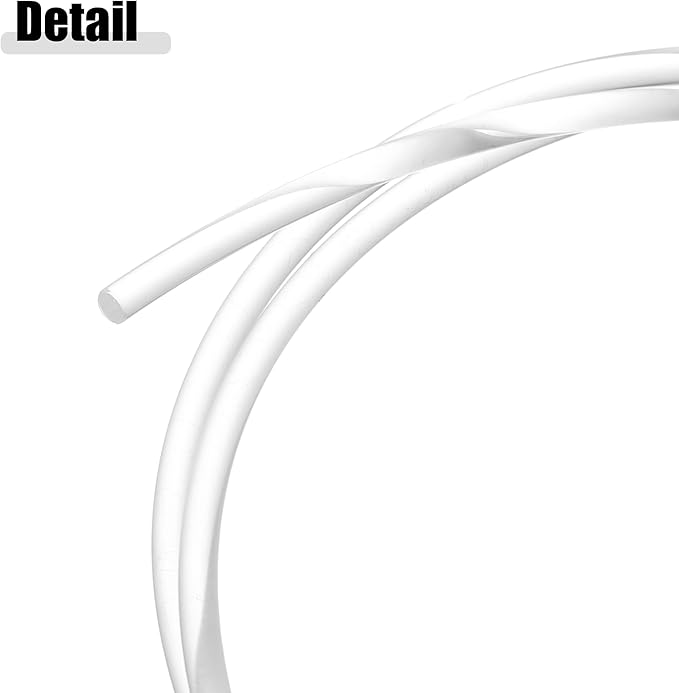 ACROPIX 2.5m 8.20ft 4mm 0.16" Transparent Universal PMMA Optic Fiber Side Glow Cable Fiber Optic Cable for Car - Pack of 1