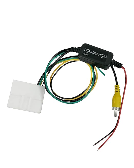 UX-NI006 Backup Camera Retention Wire Harness Compatible with Nissan Frontier Altima Murano Rogue Titan Juke Sentra Cube Quest Leaf Car Audio & Video Input Adapters Includes 12v to 6v Converter