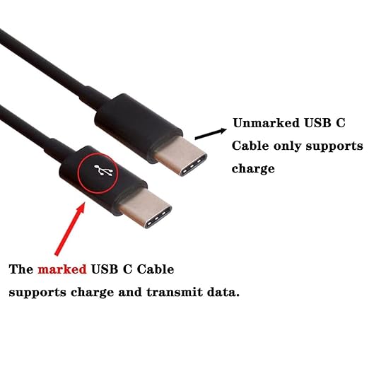 Multi USB C Splitter Y Cable, 2 in 1 USB 2.0 Type A Male to 2 Type C Male Cable Supports Charging And data transmission for i/Phone 15 Plus Pro Max, Galaxy S24/S23/S22, Huawei P40/P30 1meter (2 USB C)