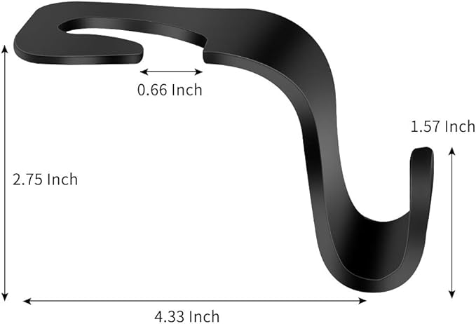 Car Seat Headrest Hook 8Pack Vehicle Bag Hooks Seat Hook Backseat Headrest Hangers Storage for Purses,Grocery Bags,Coats,Car Water Bottle Hook