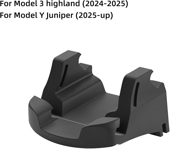 Dashboard Phone Mount for Tesla Model 3 Y Car Cell Phone Holder Silicone Non-Slip Phone Stand Compatible with All Smartphones (for 24-25 Model 3 Highland & 25 Model Y Juniper)