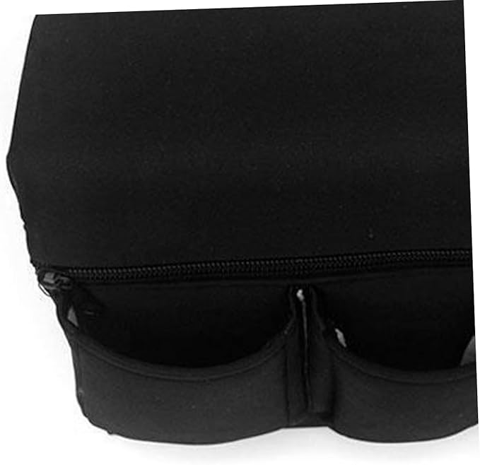 3pcs Leather Car Armrest Pad Storage Organizer Car Side Door Support Accessory