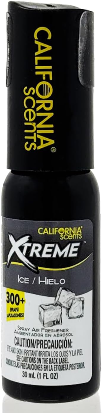 California Scents Xtreme 1 oz. Spray Air Freshener, Ice