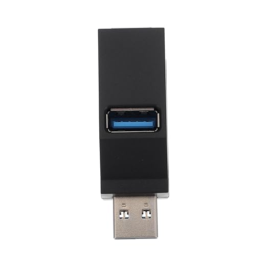 COHEALI Port USB Hub Portable Data Splitter Powered USB Expander for Laptop Computer Accessories Compatible with Hard Drives Keyboards Mice Flash Drives Printers Tablets Plug and Play