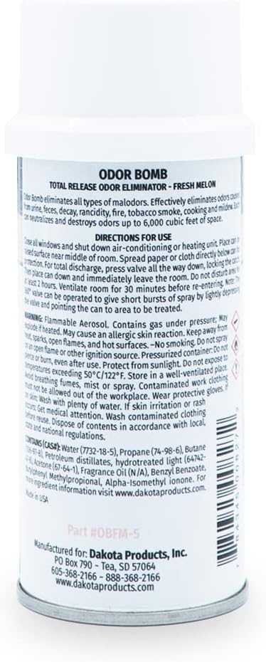 5oz. Dakota Odor Bomb Car Odor Eliminator - Fresh Melon