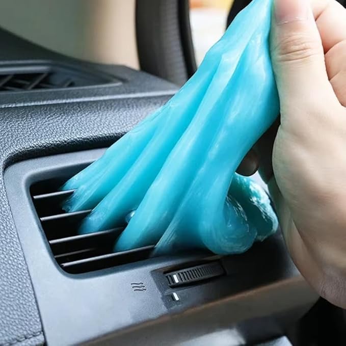 Car Cleaning Gel Compatible with Mercedes Benz S-Class, 200g Detailing Putty for Auto Vents, Dashboard, Cup Holders - Reusable Multifunctional Dust Remover,200g*2