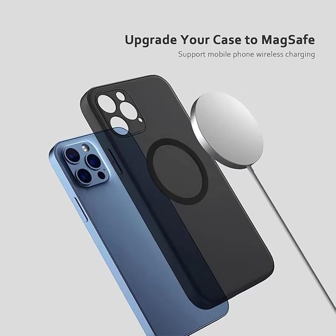 Magnetic Wireless Charger Universal Metal Rings - 6pcs,for MagSafe-Compatible Charger on iPhone 16/15 / 14/13/12 Series and Samsung Galaxy (2Black+2White+2Silver)