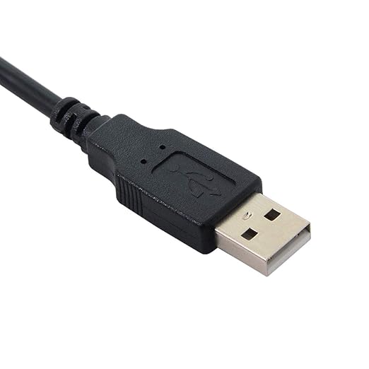 cablecc 1m Waterproof Single USB 2.0 Extension Latch Mount Car AUX Cable for Dashboard Panel