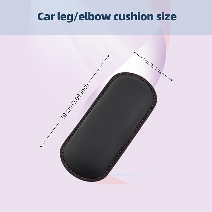Car Center Console Knee pad, car armrest Support Pillow, car Knee pad, car Knee pad, Elbow pad, Soft arm pad, car Interior Accessories, Truck Accessories 2 Pack