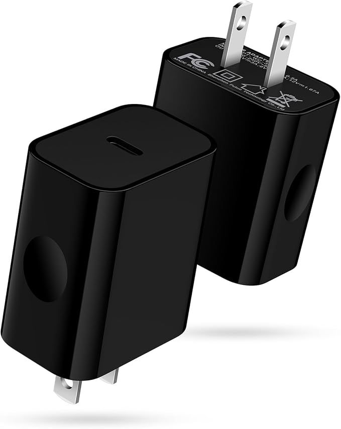 Android Fast Charging Block for Motorola razr 2025/Edge 2024,Moto G Stylus 2025,G Power (2026),razr 50 Ultra,20W USB C Wall Charger Brick Type C Charging Plug for Samsung Galaxy Z Flip 6/A15/A35/S24