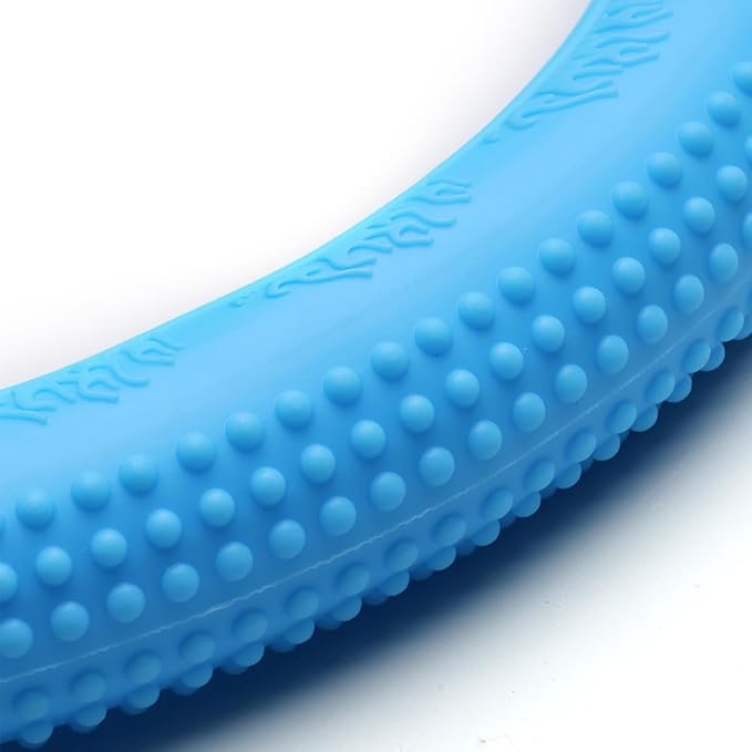 Steering Wheel Cover, Car Silicone Steering Wheel Protector, Anti-Slip Soft Odorless Wheel Covers, Universal 14-15 Inch Steering Wheel, Automotive Interior Accessories (Sky Blue)