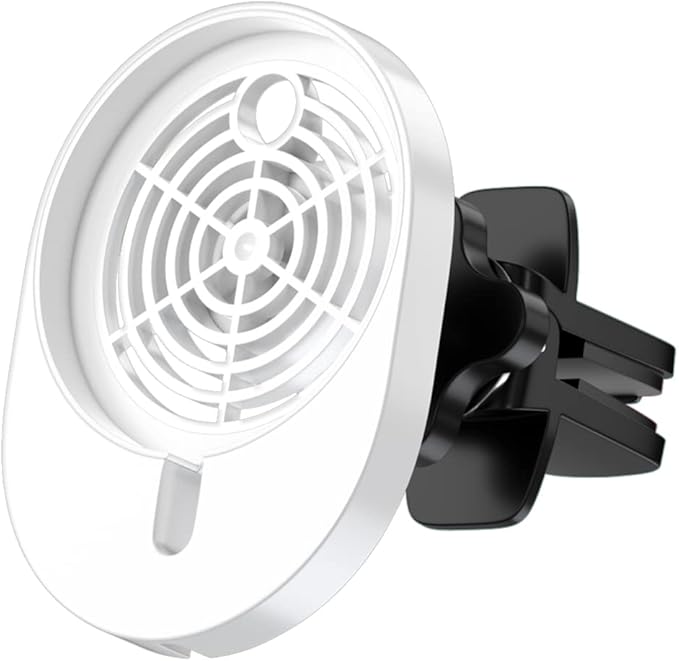 for Apple MagSafe Charger Car Holder,Compatible with iPhone 14/14 Plus/14 Pro/14 Pro Max and iPhone 13/12 Series-White(Charger not Included)