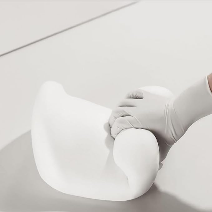 New Car Headrest & Lumbar Support Cushion for Hyundai Santa Fe 2001-2024, Ergonomic Memory Foam Seat Headrest Neck Rest Cushion Breathable Removable Cover for Neck Back Relief,C/Brown