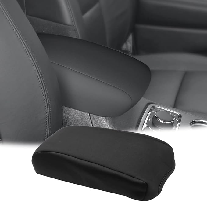 INTGET Car Center Console Armrest Cover for 2011-2020 2021 Jeep Grand Cherokee Accessories Arm Rest Box Pad Console Lid Protection Saver for Grand Cherokee Console Cover(Neoprene)