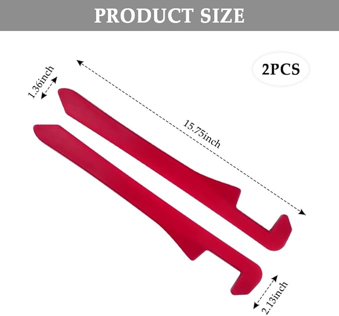 IHOTDER 2PCS Car Seat Gap Filler - Car Seat Gap Filler Organizer for Holding Phone,Key,Purse - Universal Car Gap Filler Fits CCar Truck SUV Car Interior Accessories (Burgundy/2PCS)…