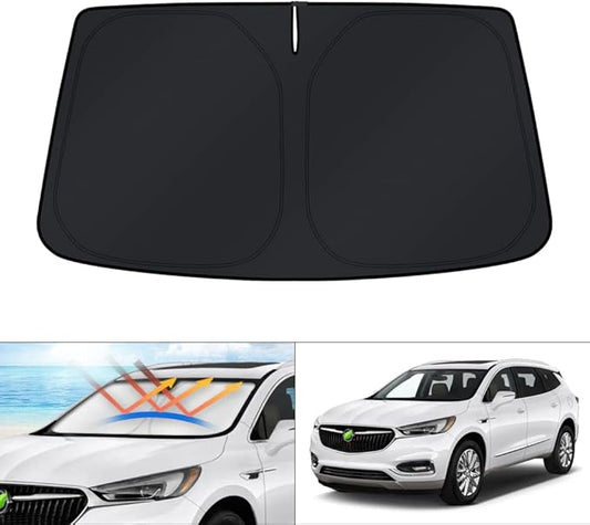 KUST Windshield Sun Shade for Buick Encore Accessories 2020-2025 2026 (Not fits Encore GX) Sunshade Window Sun Visor Protector Foldable Block Sun UV Rays