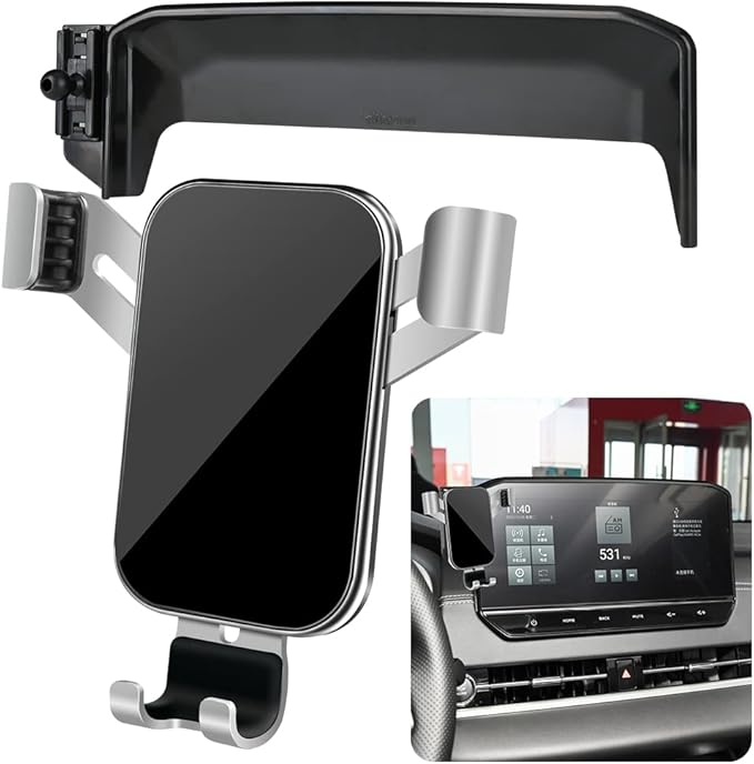 Car Phone Holder for Mitsubishi Outlander 2022 2023 2024 and Outlander PHEV 2023 2024 Auto Interior Accessories Best Cell Phones Mount Cellphone Mobile Cradle Charging Navigation Screen Bracket