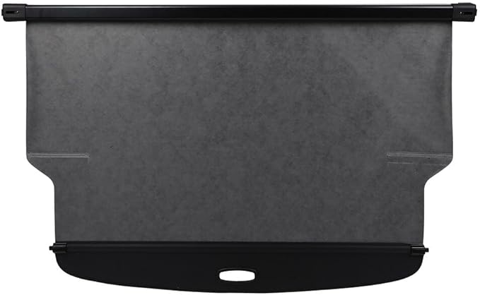 SCITOO Cargo Cover 2021-2024 Fit for Cadillac XT6 2.0L 2020-2024 Fit for Cadillac XT6 3.6L Upgraded Retractable Rear Trunk Cover with Aluminum PVC&Plastic