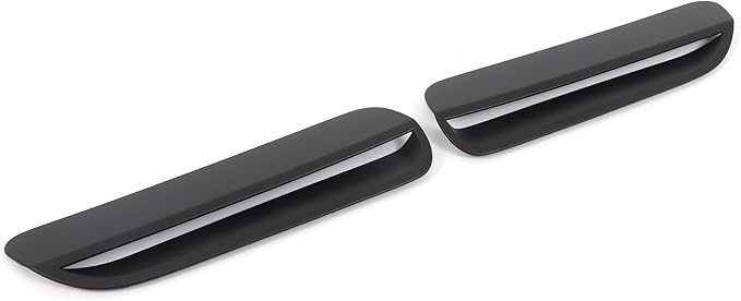 Car Engine Hood Air Outlet Vent Cover Trim Compatible with Pontiac G8 08-09/Holden Commodore 06-12 Car Front Engine Hood Vent Air Flow Intake Body Moulding Protection Cover decoration (Matt black)