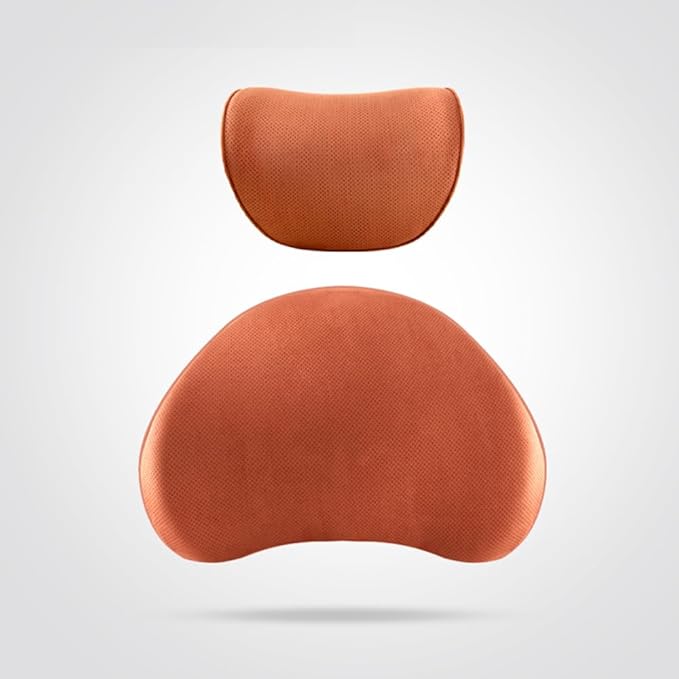 Car Seat Neck Break Cushion for Corvette C8 C7 C6 C5 Coupé/Cabriolet Z06 LT6 LT2 Stingray LS9 LS7 ZR1 LS3 LS2 LS1 5-Seats Car Seat Lumbar Pillow Headreast Car Headrest Pillow Head Support Rest Pillow