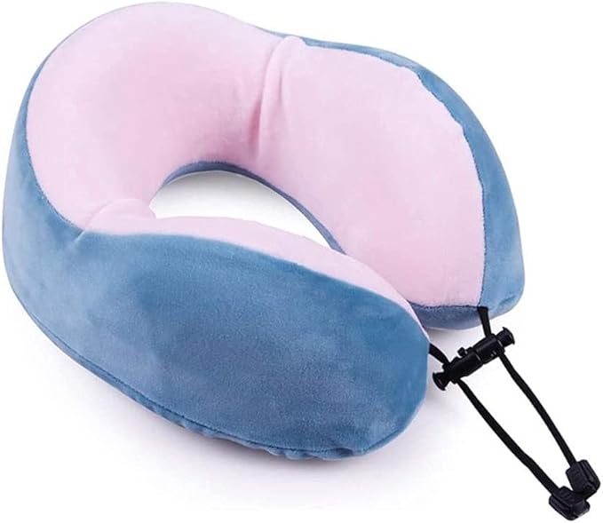 Travel Neck Pillow Sleep Kit - Natural Latex Travel Pillow, U-Shaped Travel Neck Pillow Aircraft Head Pillow Neck nap Neck Pillow car car Sleep Pillow Neck Support Pain Relief