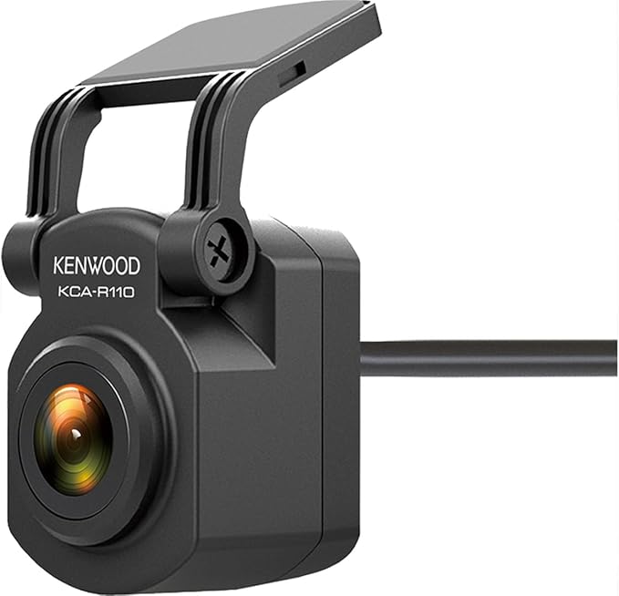 KENWOOD KCA-R110 Rear View Camera for DRV-A310W Dash Cam, Full HD 1080p, 132º Wide View, IP67 Rated Reverse Camera, Motion Detection, Compact & Durable Backup Camera for Car, Truck, & RV