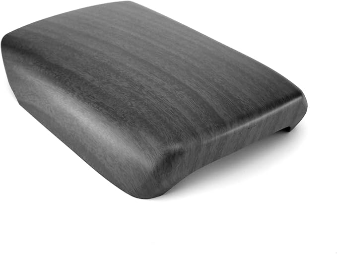 ABS Car Central Console Armrest Cover Armrest Cushion Cover Center Console Box Pad Compatible with Kia K4 2025-2026 Accessories (Wood Grain Style)