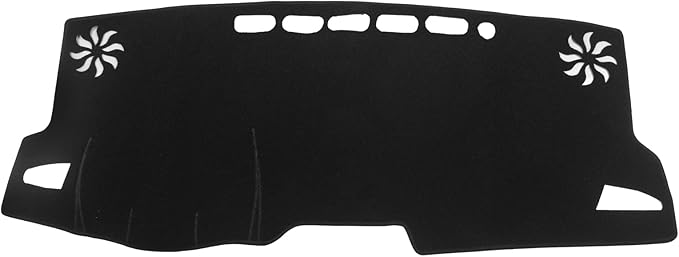 x xotic tech Center Console Dashboard Mat Pre-Cut Non-Slip Sunshield Sun Glare Protector Dash Carpet Pad Black Cover Compatible with Toyota Corolla 2019 2020 2021 2022 2023 2024 2025 2026