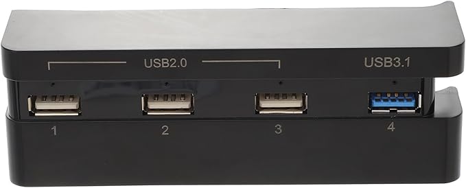 DOITOOL High-Speed USB Hub for Console Desktop Expander with Interface Compatible for Multiple Devices Extension