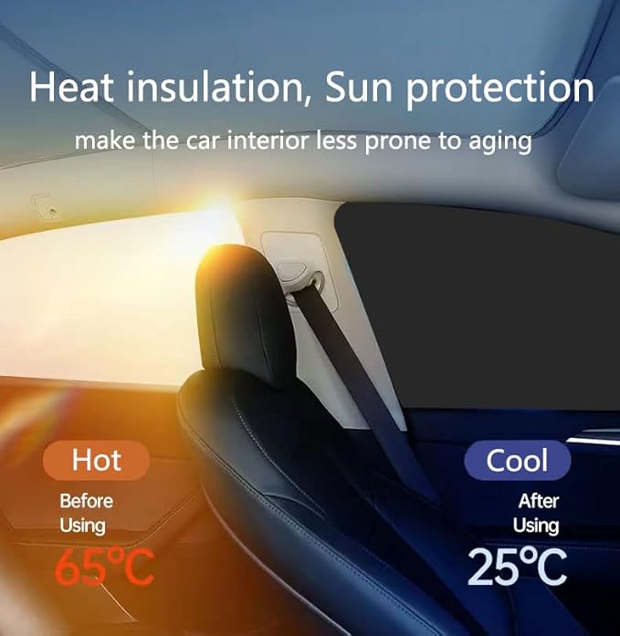 Car Side Window Sun Shades, Window Sunshades Privacy Curtains, 100% Block Light for Breastfeeding, Taking a nap, Changing Clothes, Camping (Back Seat 2pcs)
