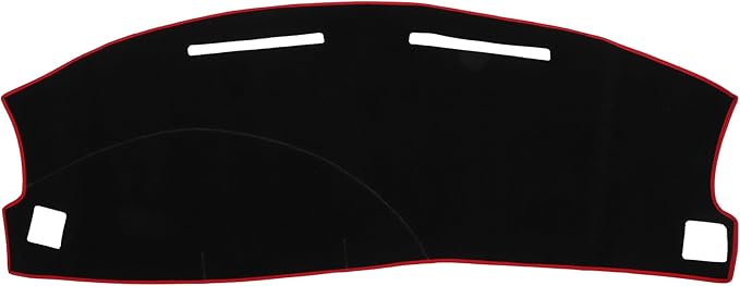Dashboard Cover Compatible for Dodge Charger 2005-2007, Nonslip Polyester Red Dash Cover Mat Dash Board Protector Cover