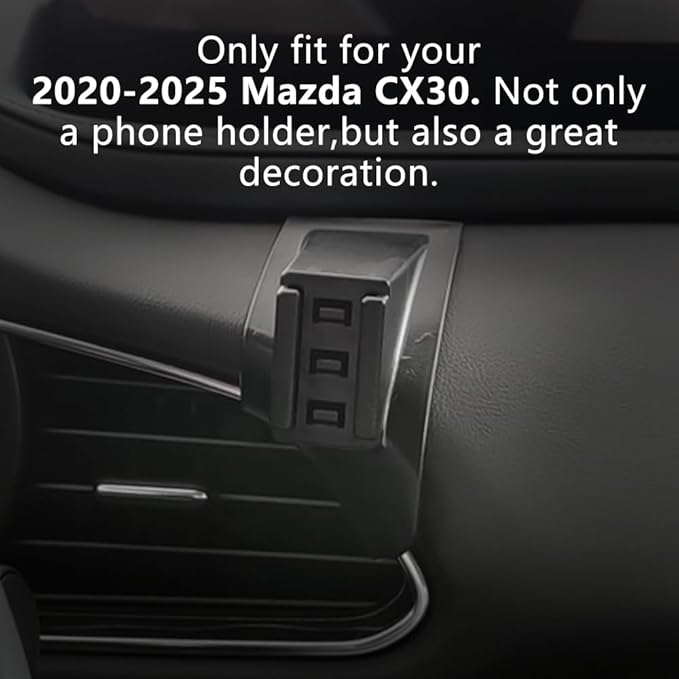 CLEC for Magsafe Car Phone Holder Mount for Mazda CX-30 Only for 2020-2025 CX30 Magnetic Phone Holder Adjustable for Car Phone Holder Vent Fits for iPhone 17/16/15/14/13/12 Series Magsafe Case