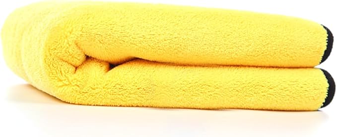 Ipetboom Refined Stitched Car Wash Towels Microfiber Car Cleaning Cloths Safe for Surfaces Windshield Interior Rv