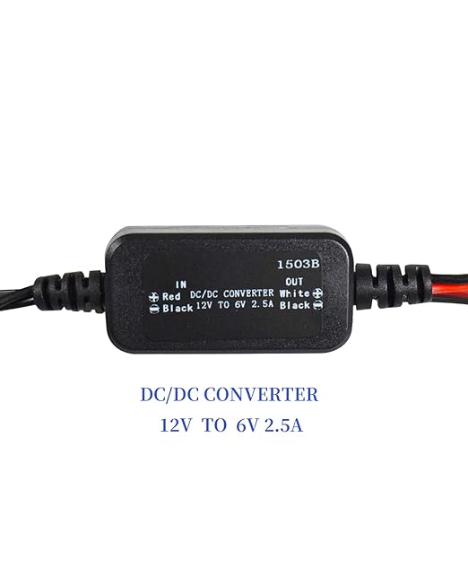 UX-NI006 Backup Camera Retention Wire Harness Compatible with Nissan Frontier Altima Murano Rogue Titan Juke Sentra Cube Quest Leaf Car Audio & Video Input Adapters Includes 12v to 6v Converter