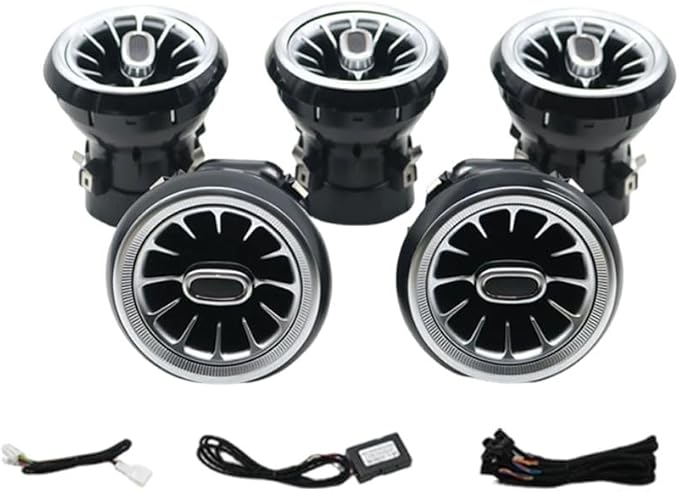 12 Colors Air Vent LED Ambient Light Atmosphere Lamp For Mercedes Benz W156 GLA-Class