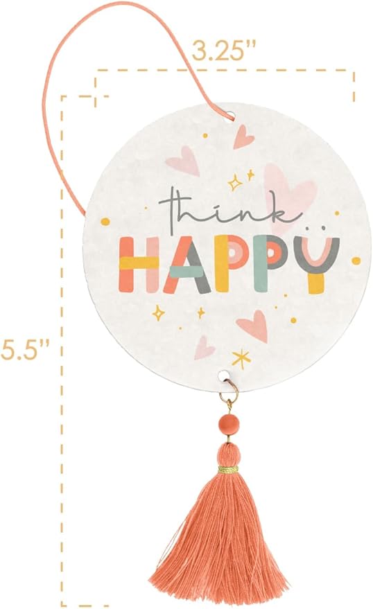 Karma Air Freshener Think Happy Leather